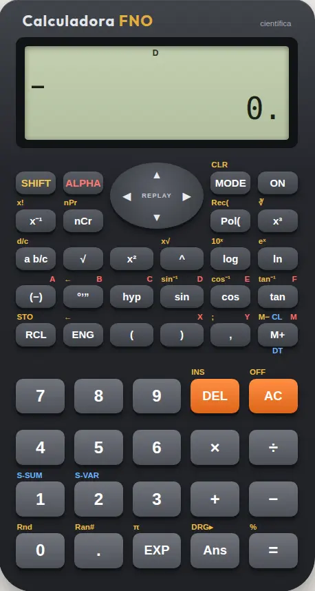 Calculadora Científica FNO